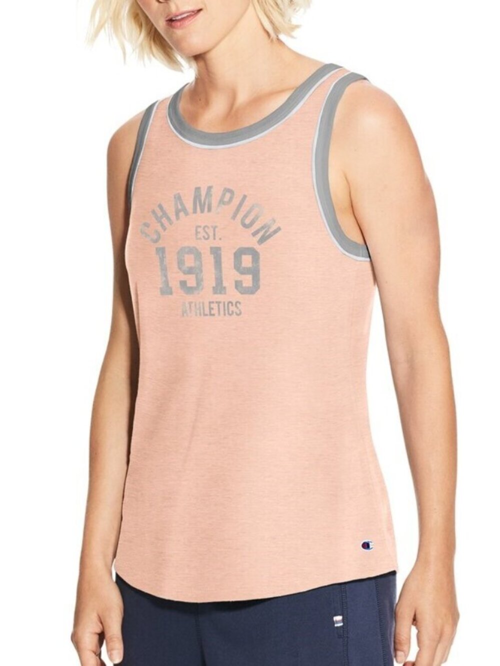 Champion Womens Heritage Ringer Tank Top